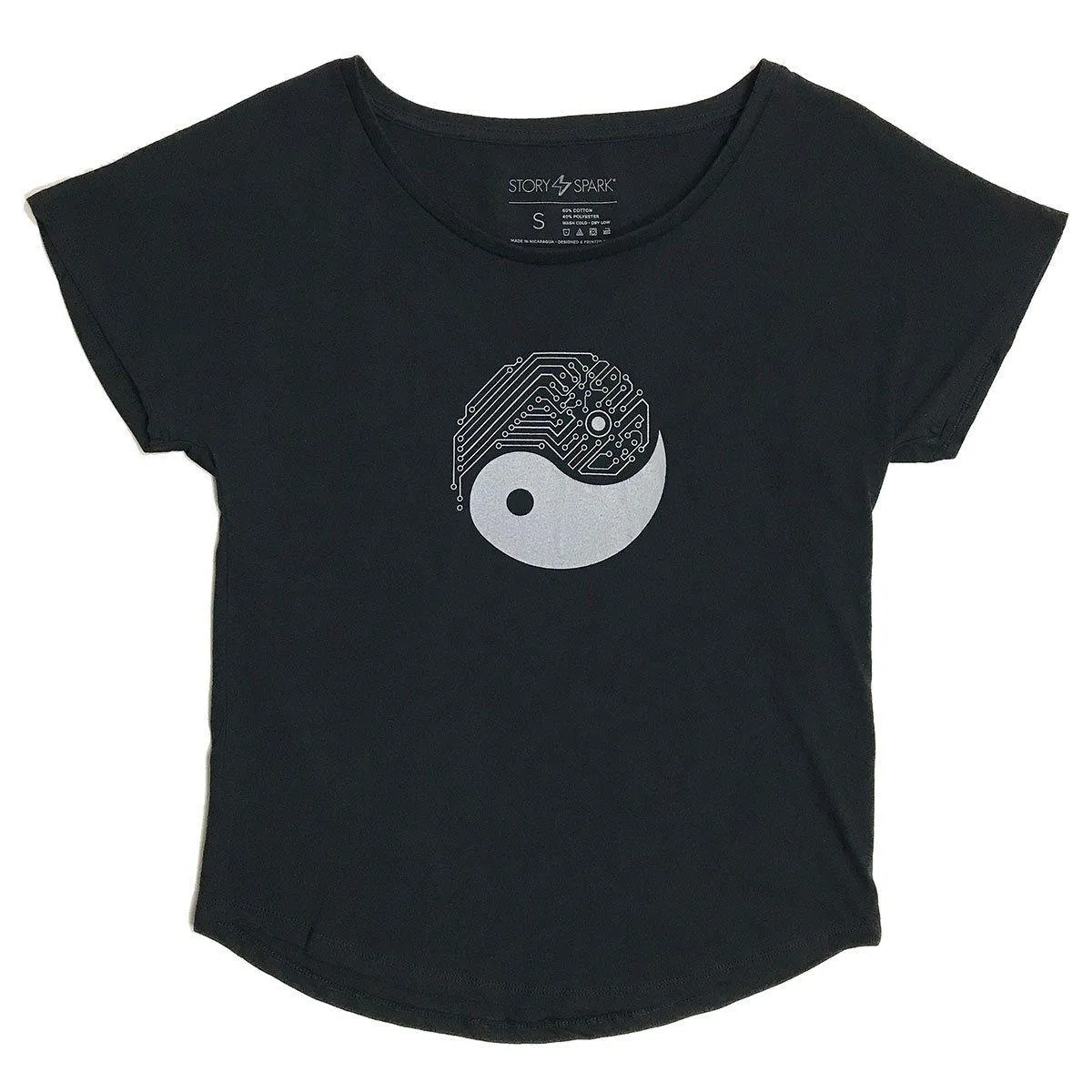 Yin Yang Tech Dolman Shirt